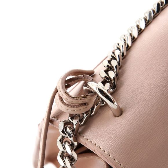 Saint Laurent Sunset Crossbody Bag Leather Medium Pink - Picture 9 of 11